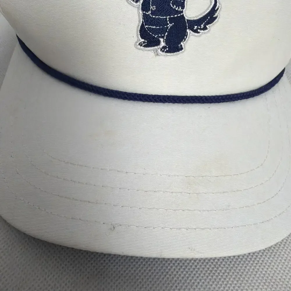 Greyson Clothiers White Wolf Rope Hat Golf Snapback Cap Multi Color Logo